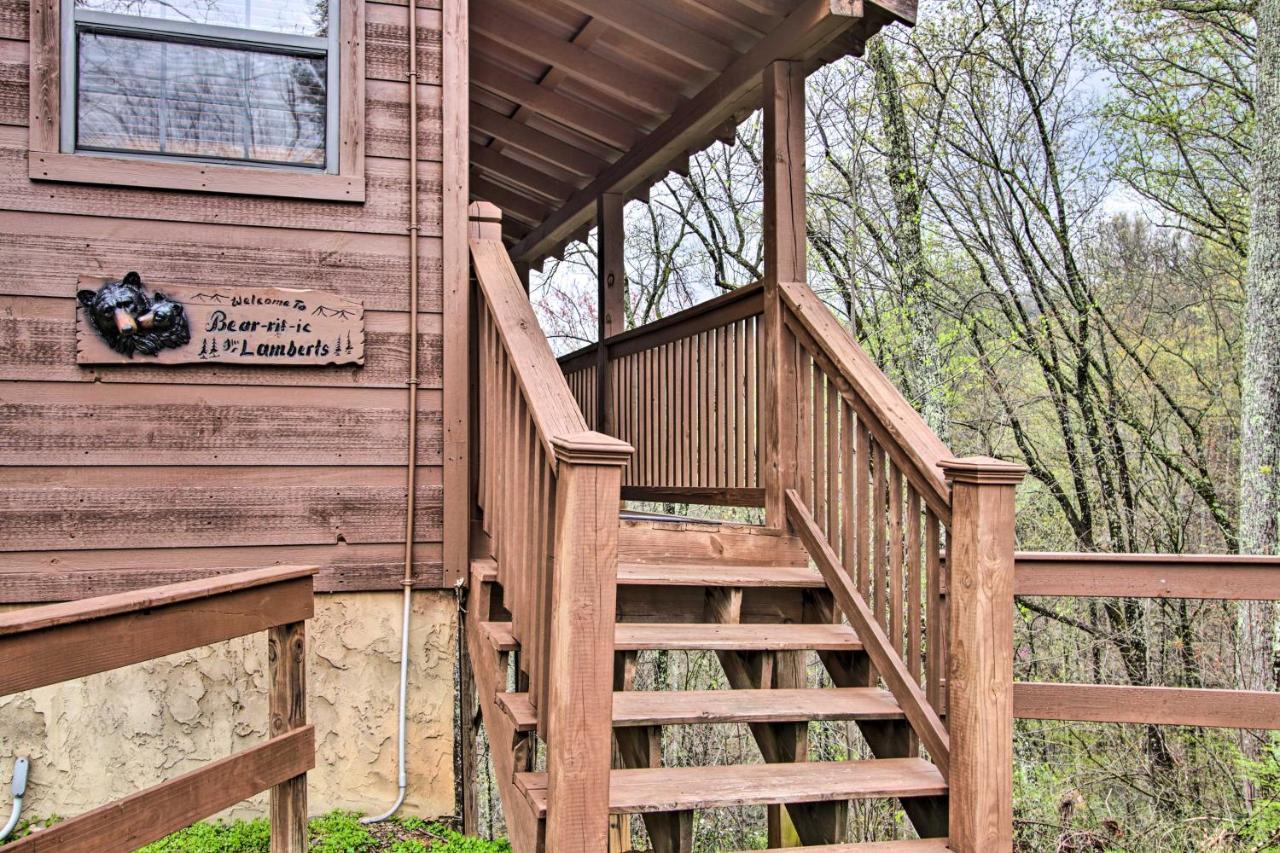 Sevierville Sanctuary Hot Tub, Pool Table And Deck! Bagian luar foto